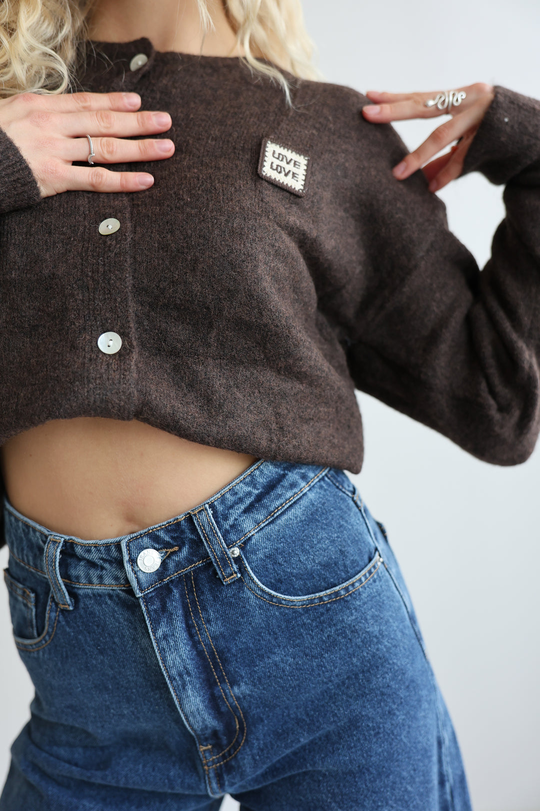 Strickjacke Love is Love