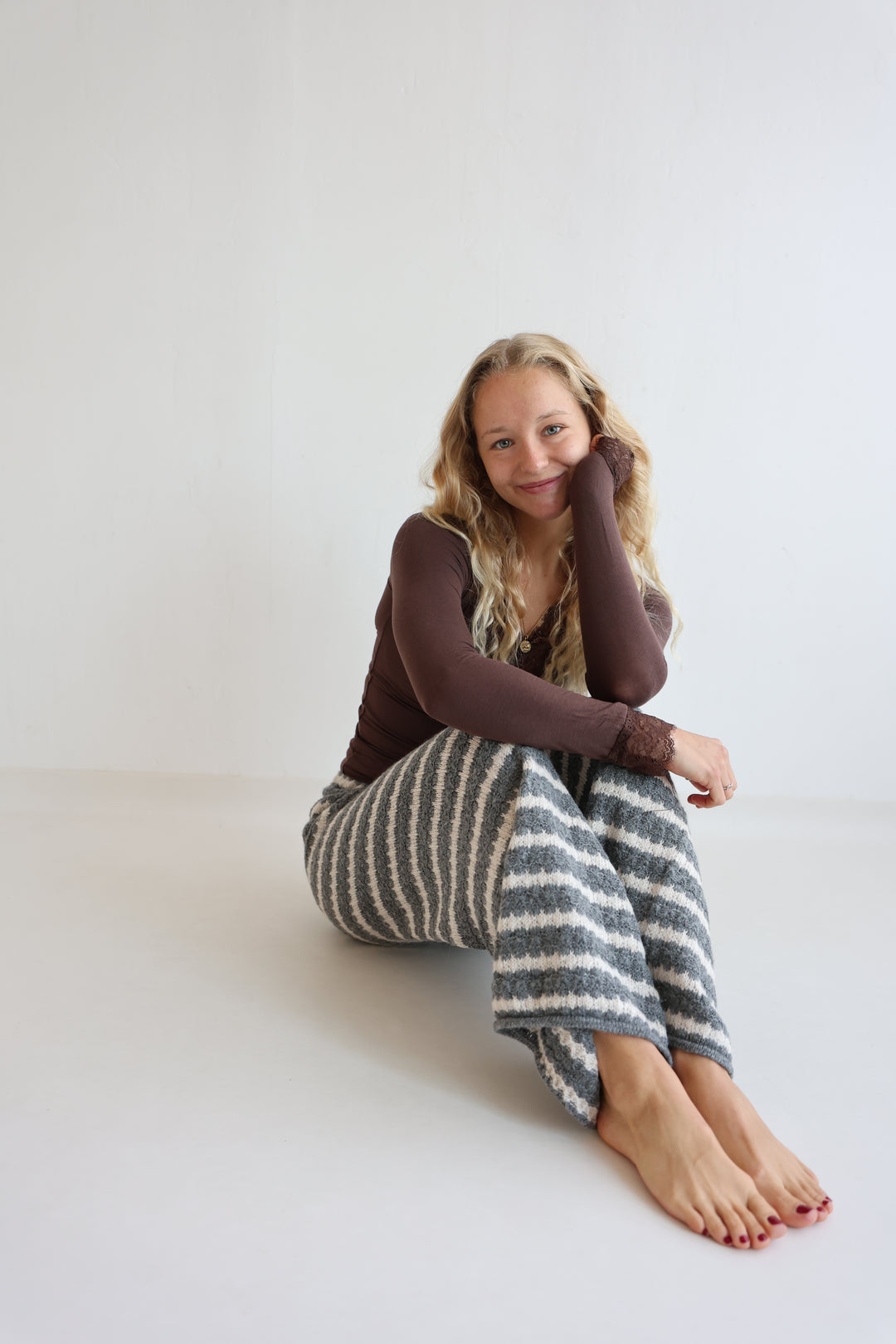 Summer Knit Pants Holly