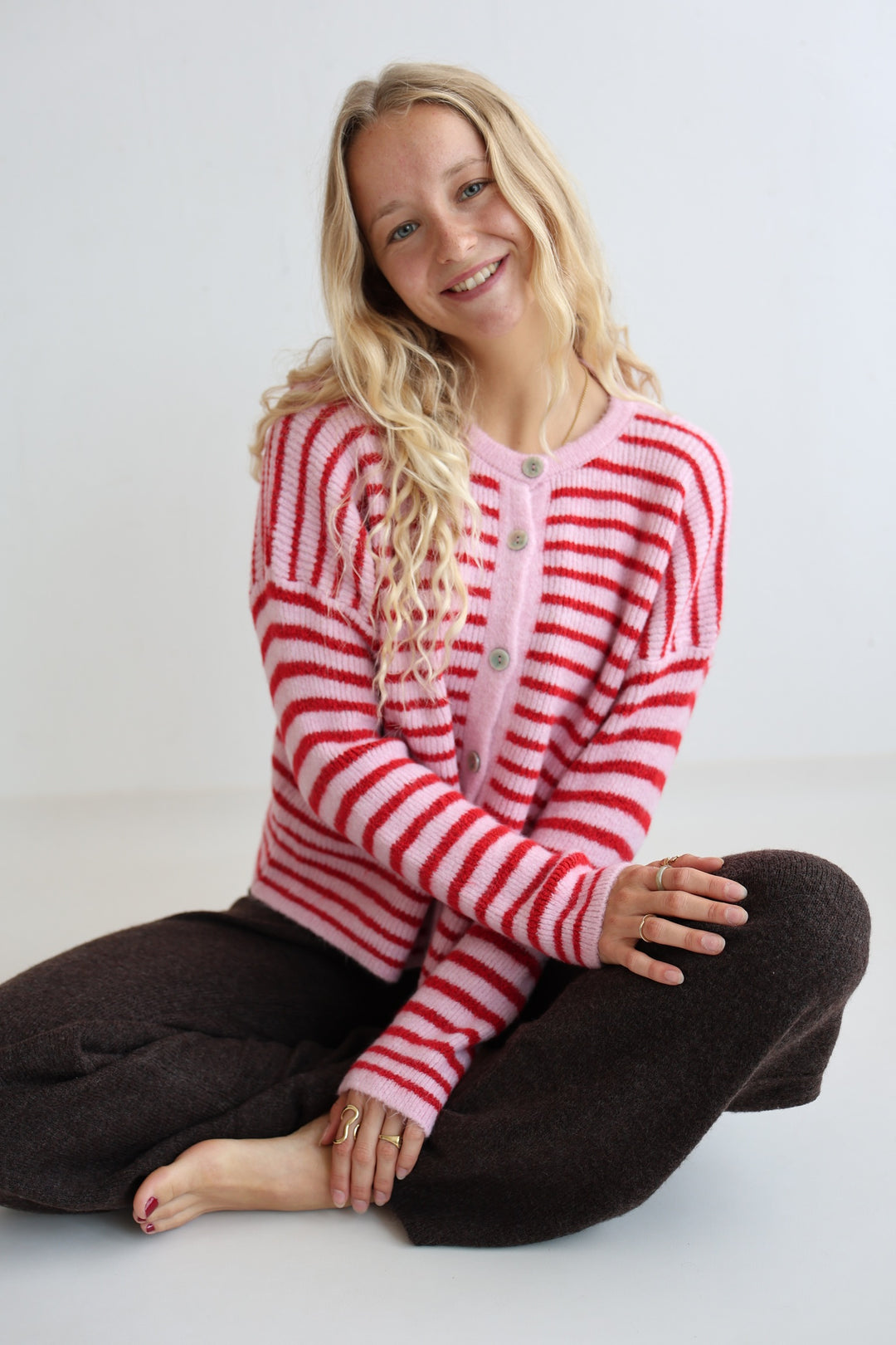 Gestreifter Cardigan Josephine