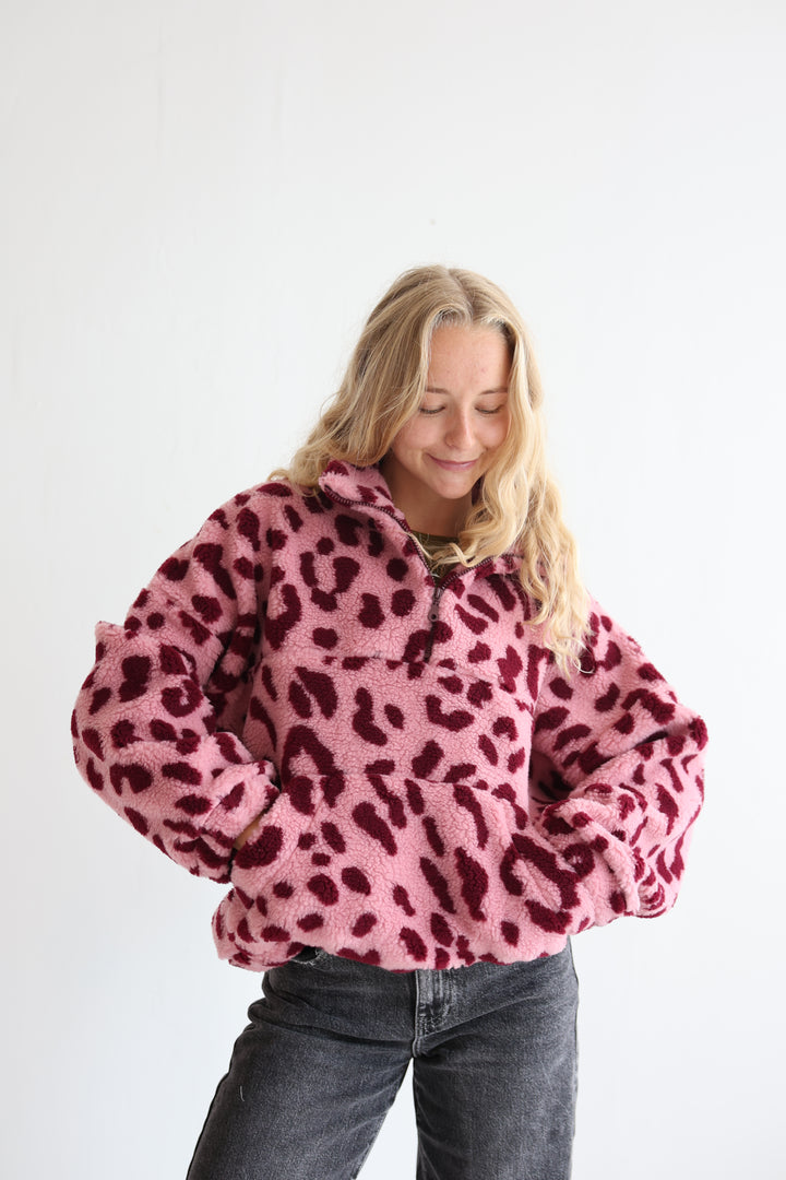 Cozy Leo Fleece Hoodie
