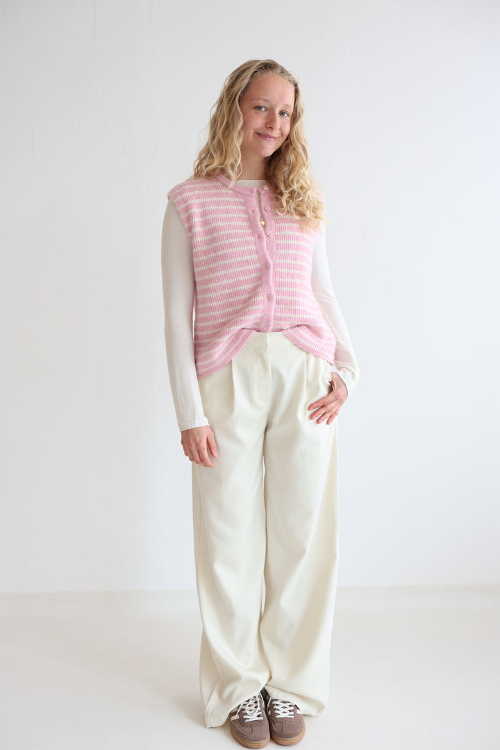 Bundfaltenhose Casual Look