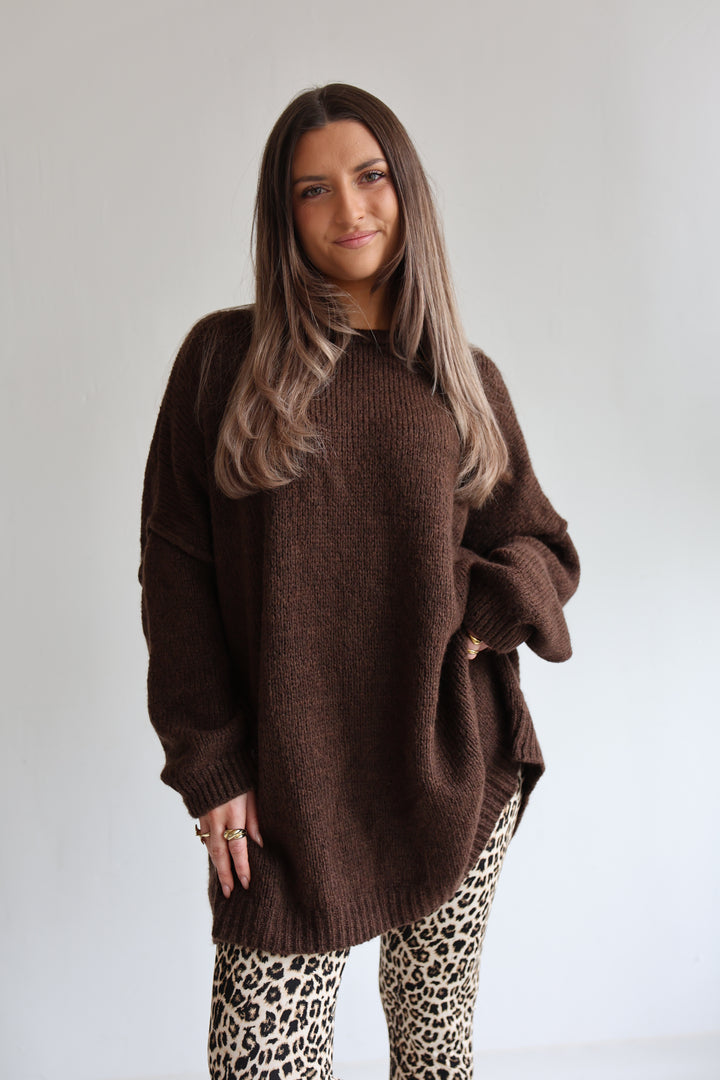 Langer Oversize Pullover Mary
