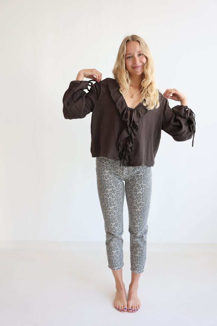 Rüschenbluse Leyla