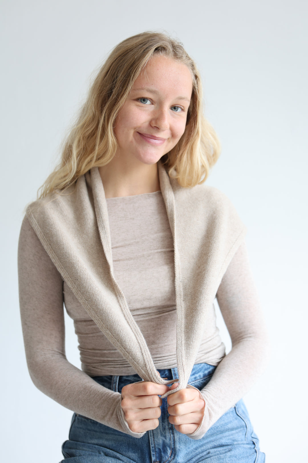 Cashmere Dreiecks-Schal