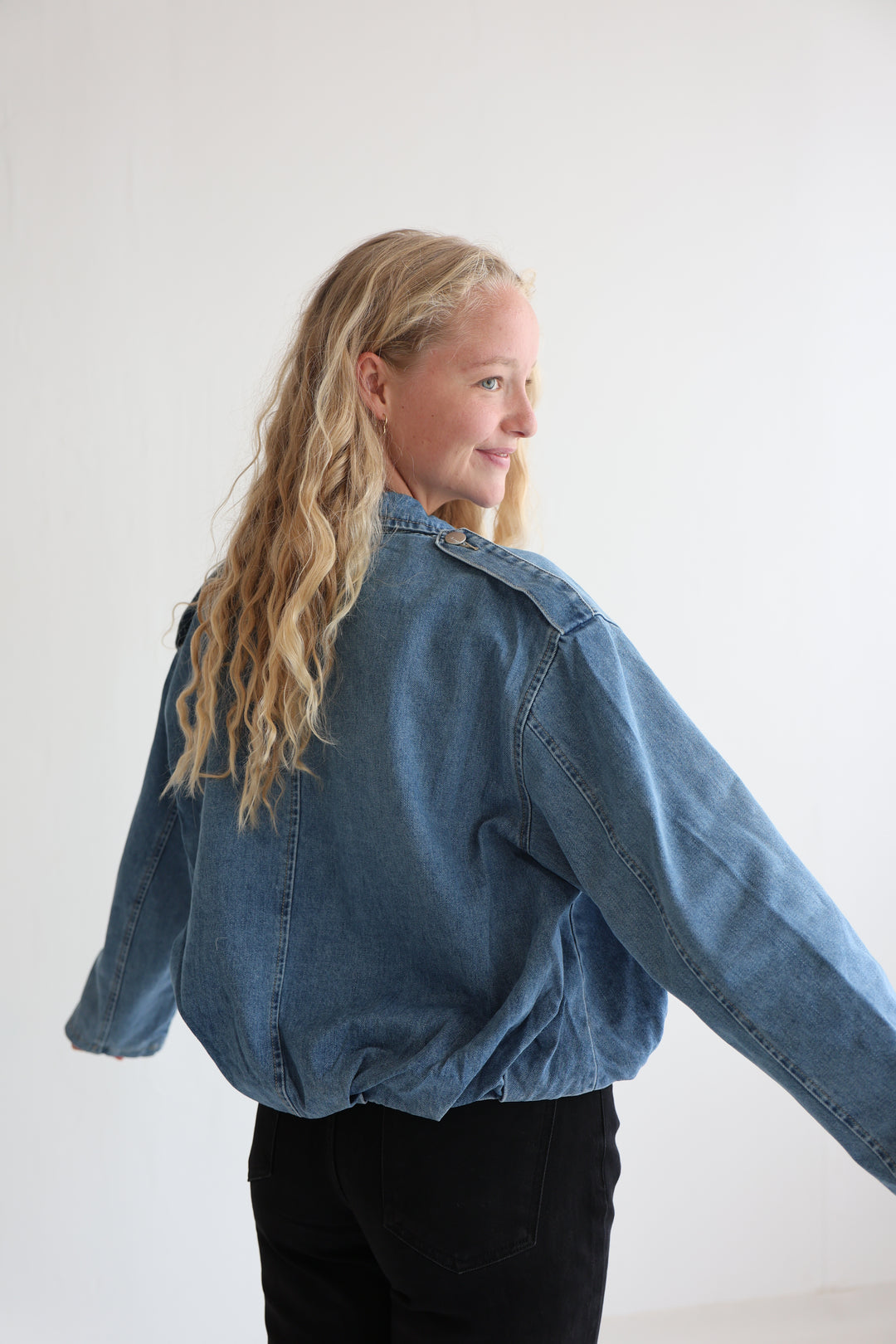 Nova Zip Denim Jacket