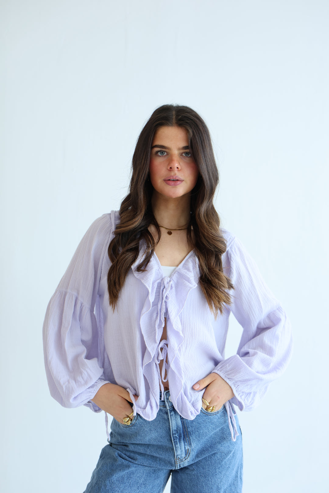 Rüschenbluse Leyla