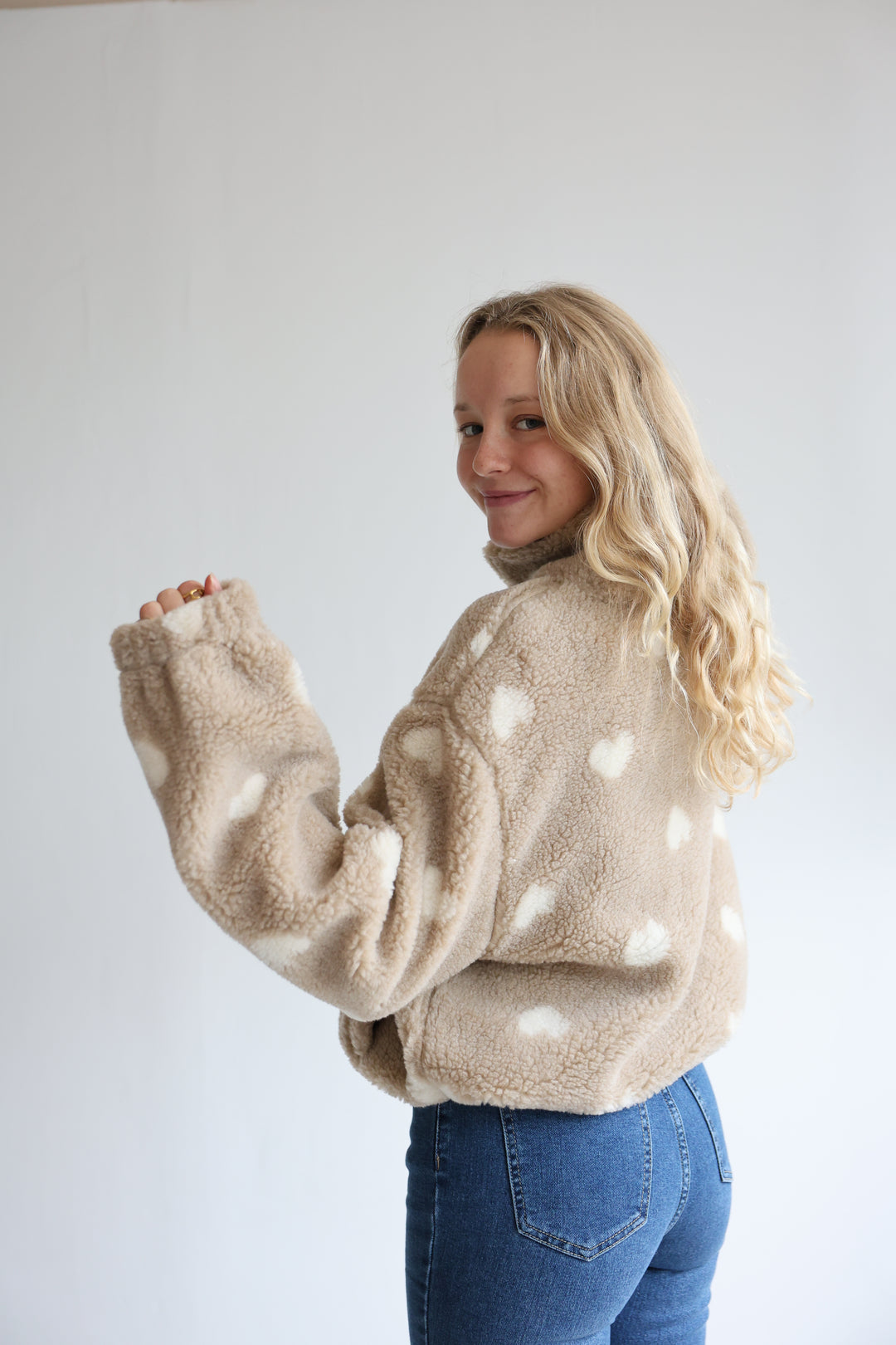 Teddy Zipper Warm Heart