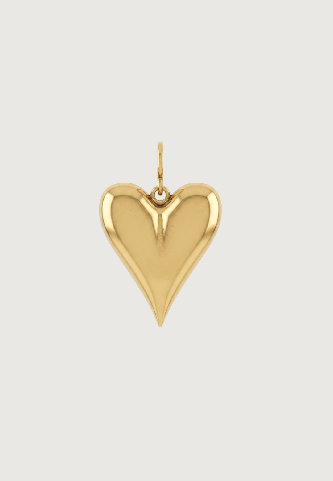 Golden Heart Charm