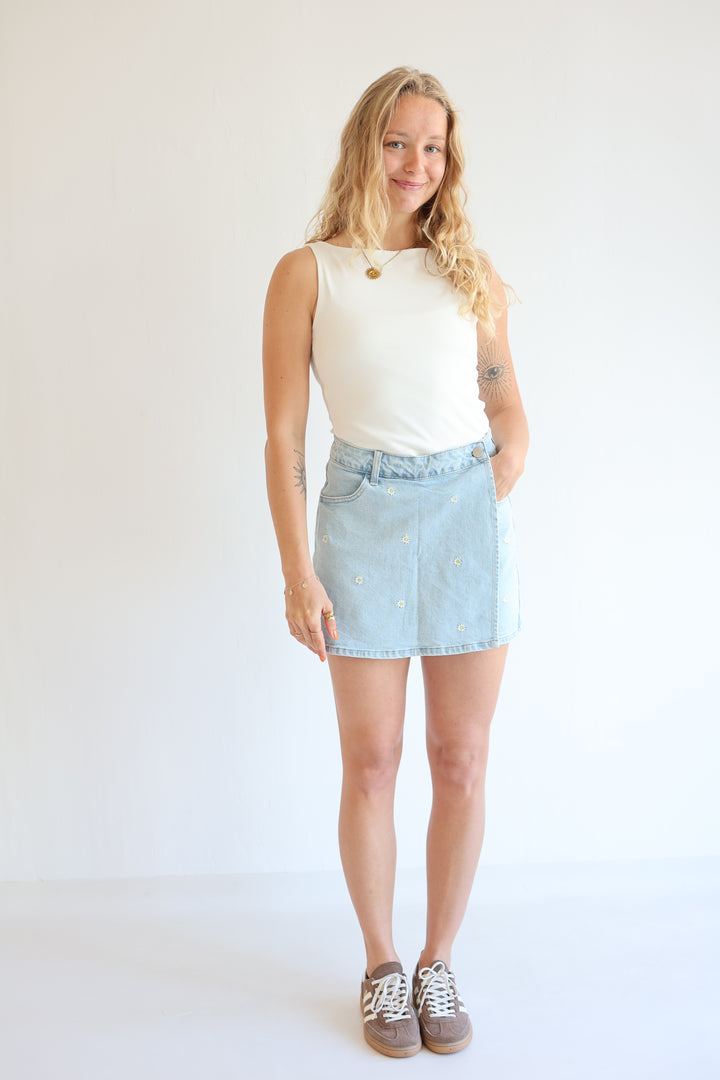 Jeans-Hosenrock Cute Daisy