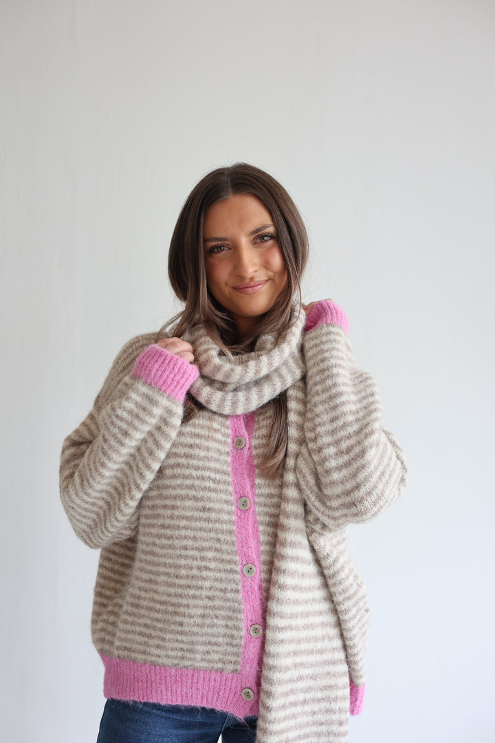 Gestreifter Schal Moodline