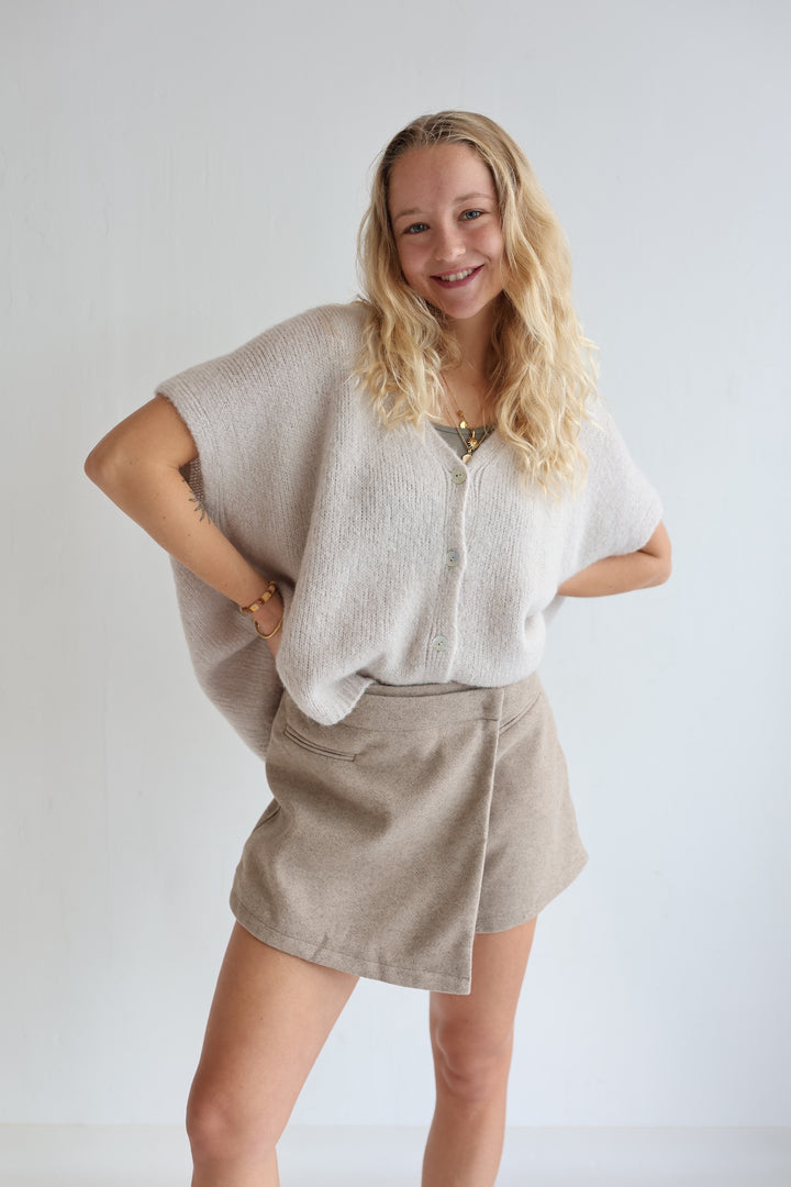 Asymmetrischer Hosenrock Amber