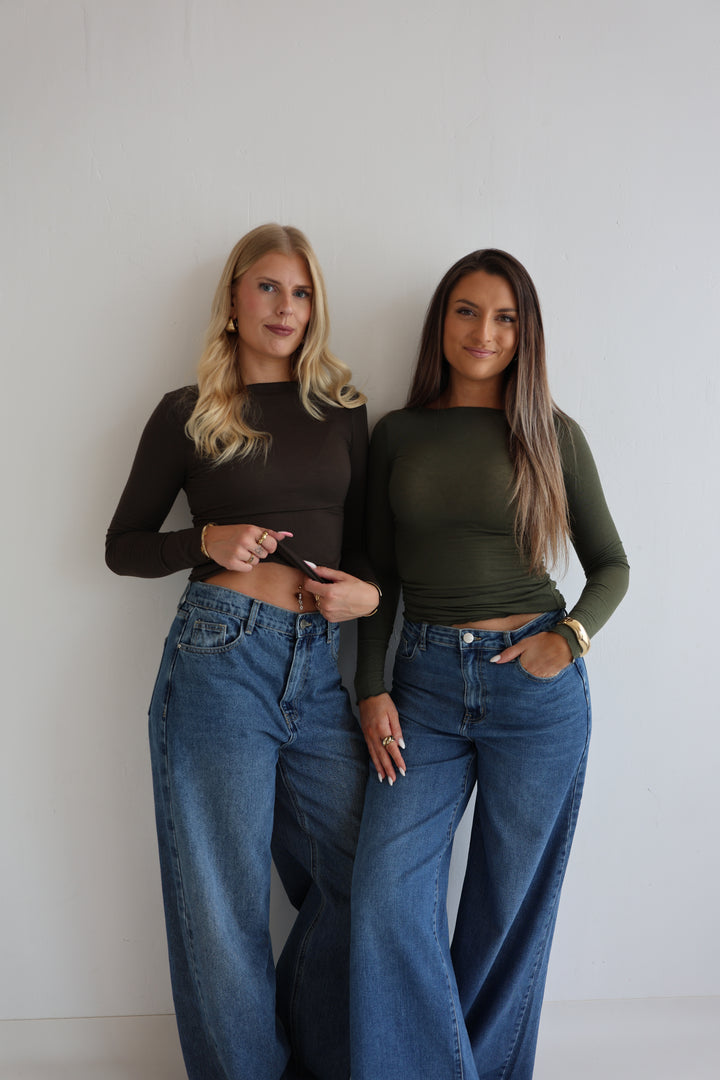 Cashmere Longsleeve Liliana (einfarbig)