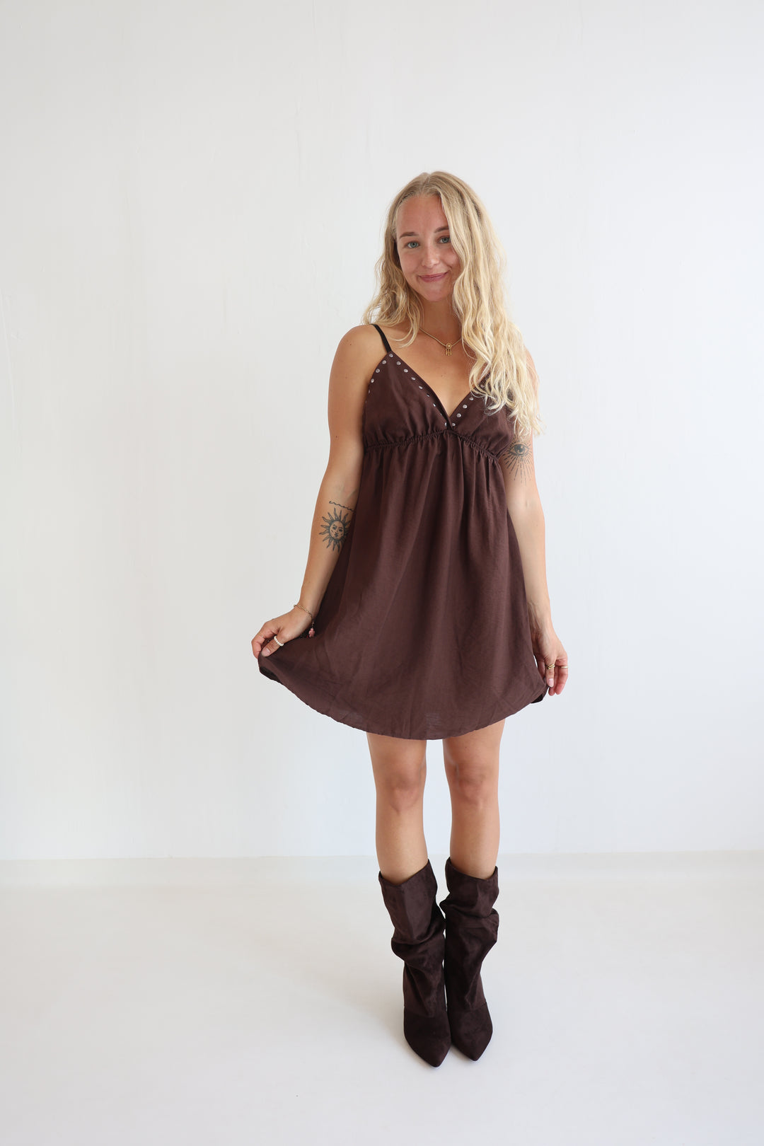 Mocha Mirage Sundress