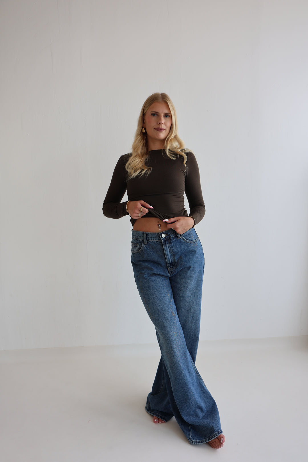 Cashmere Longsleeve Liliana (einfarbig)