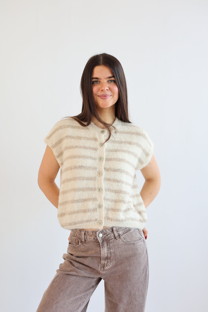 Gestreifte Weste Cosima