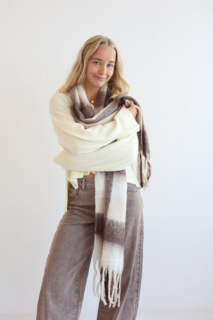 Cotton Candy Cozy Scarf
