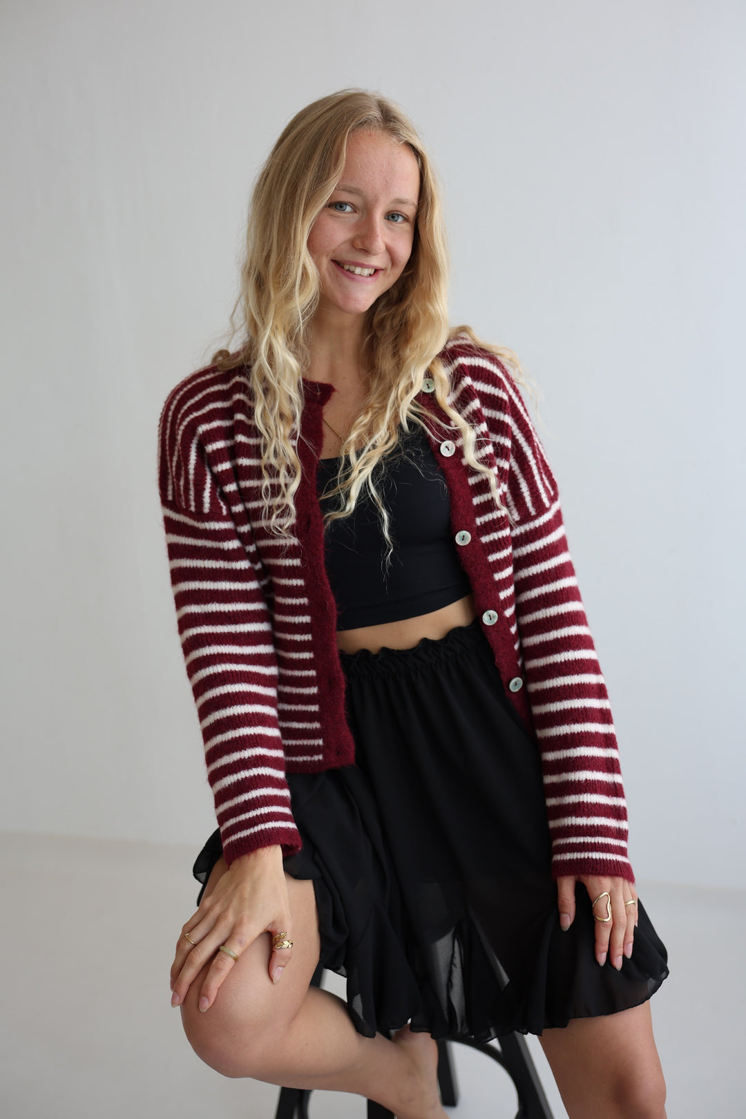 Gestreifter Cardigan Josephine