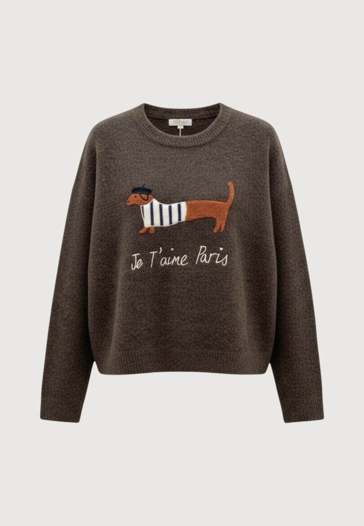 Je T’aime Paris Knit