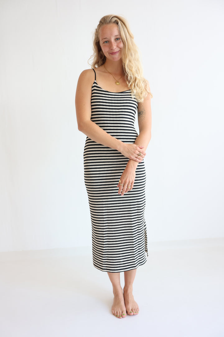 Striped Knit Dress