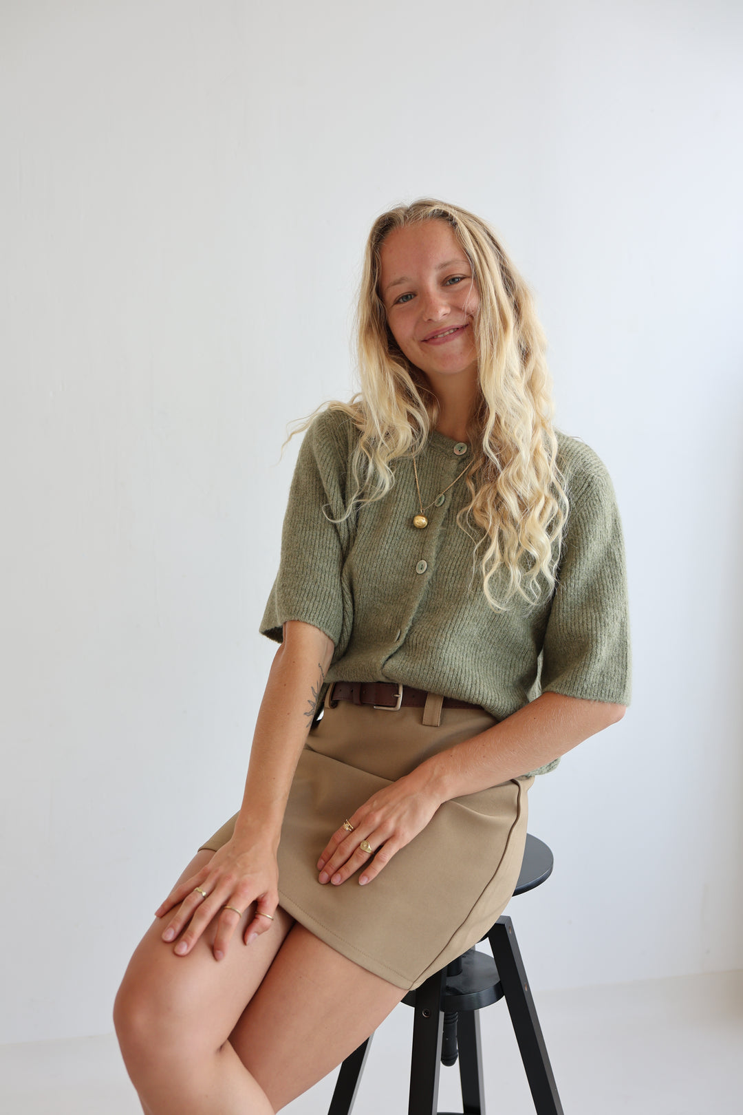 Kurzarm Cardigan Jolina