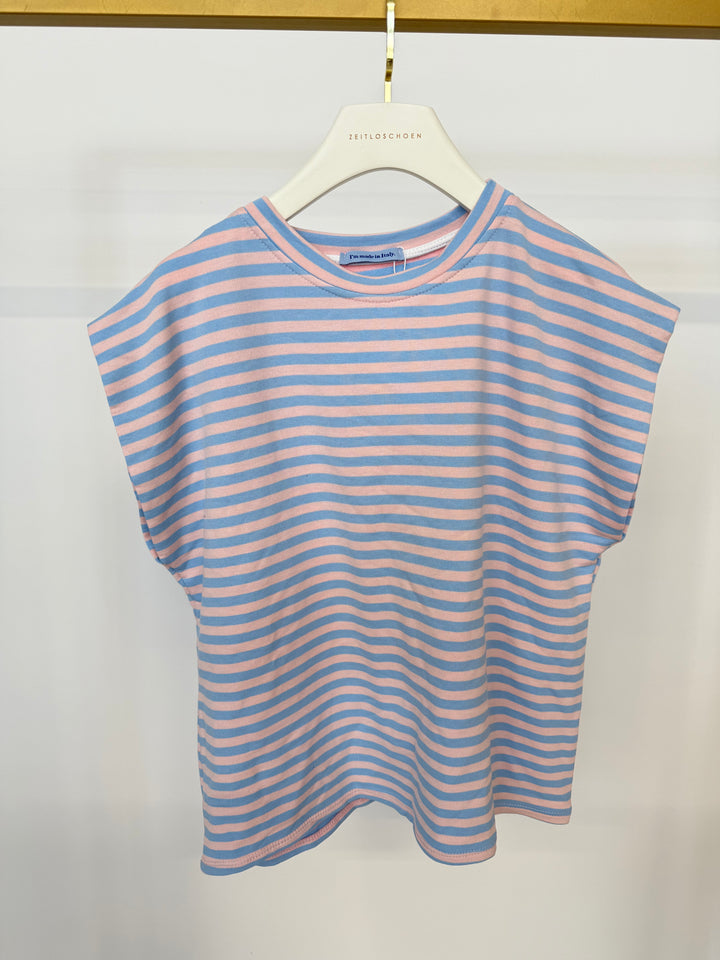 RELAXED LINES TEE SOFT BLUE (B-WARE)