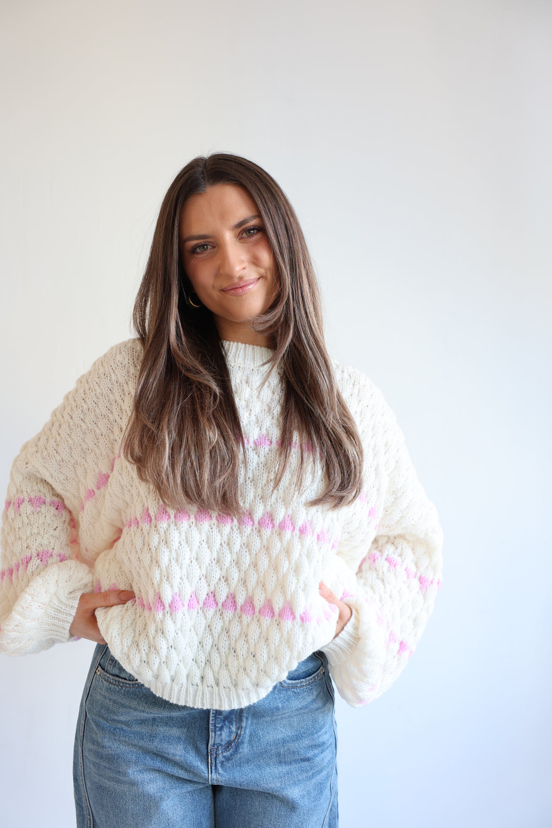 Bubble Knit Pullover