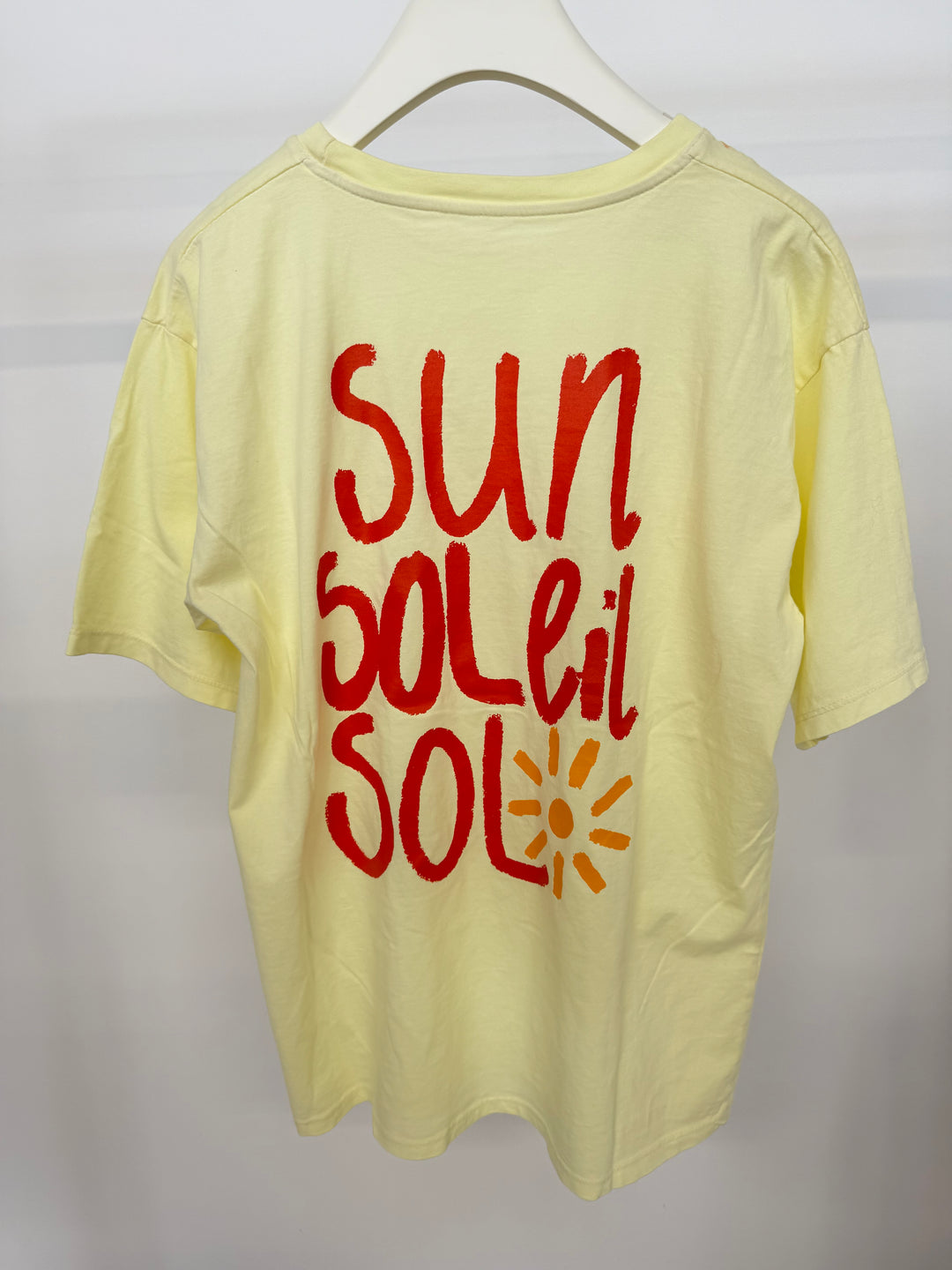 T-SHIRT SOLEIL SUN GELB (B-WARE)
