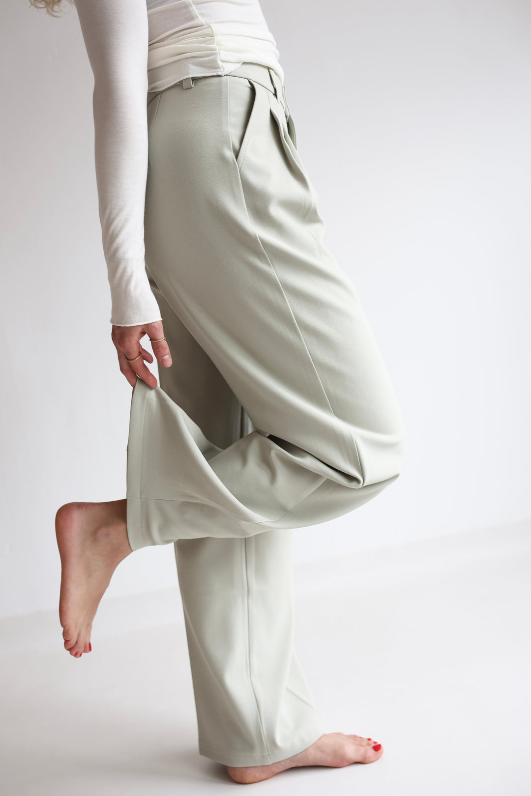 Bundfaltenhose Relaxed Fit