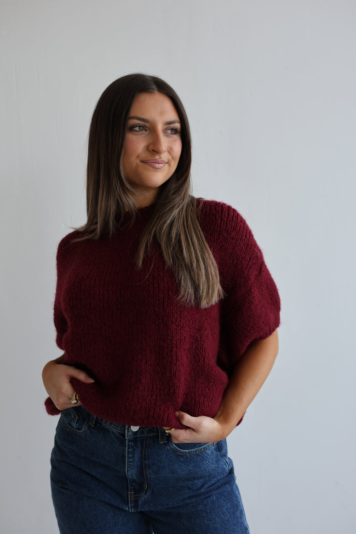 Kurzarm Oversize Pullover Merve