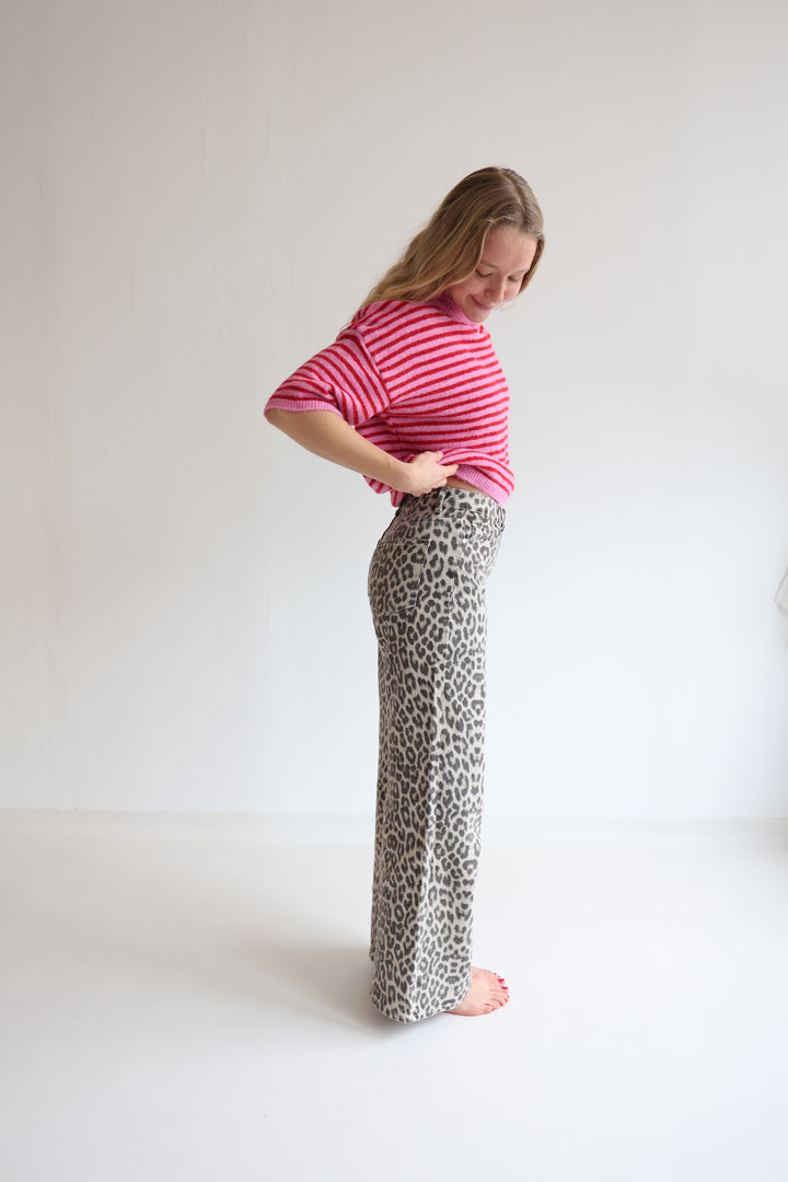 Short Wide Leg Jeans Leo Love