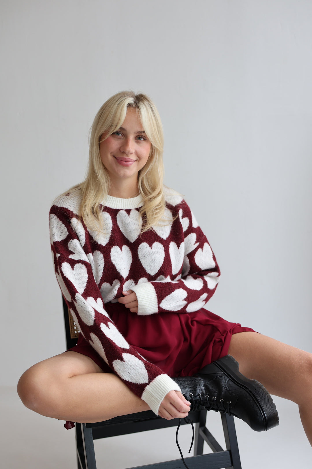 Pullover December Heart