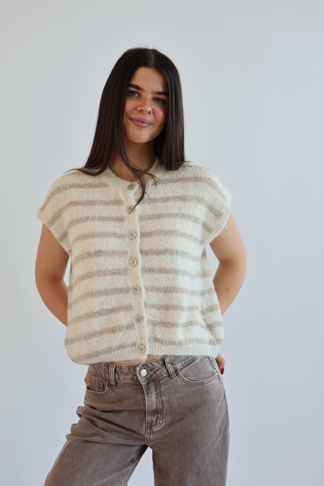 Gestreifte Weste Cosima