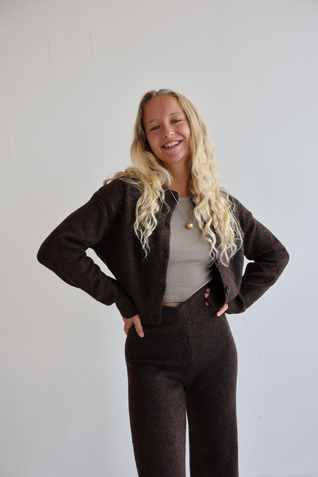 Cropped Cardigan Cozy Snuggle