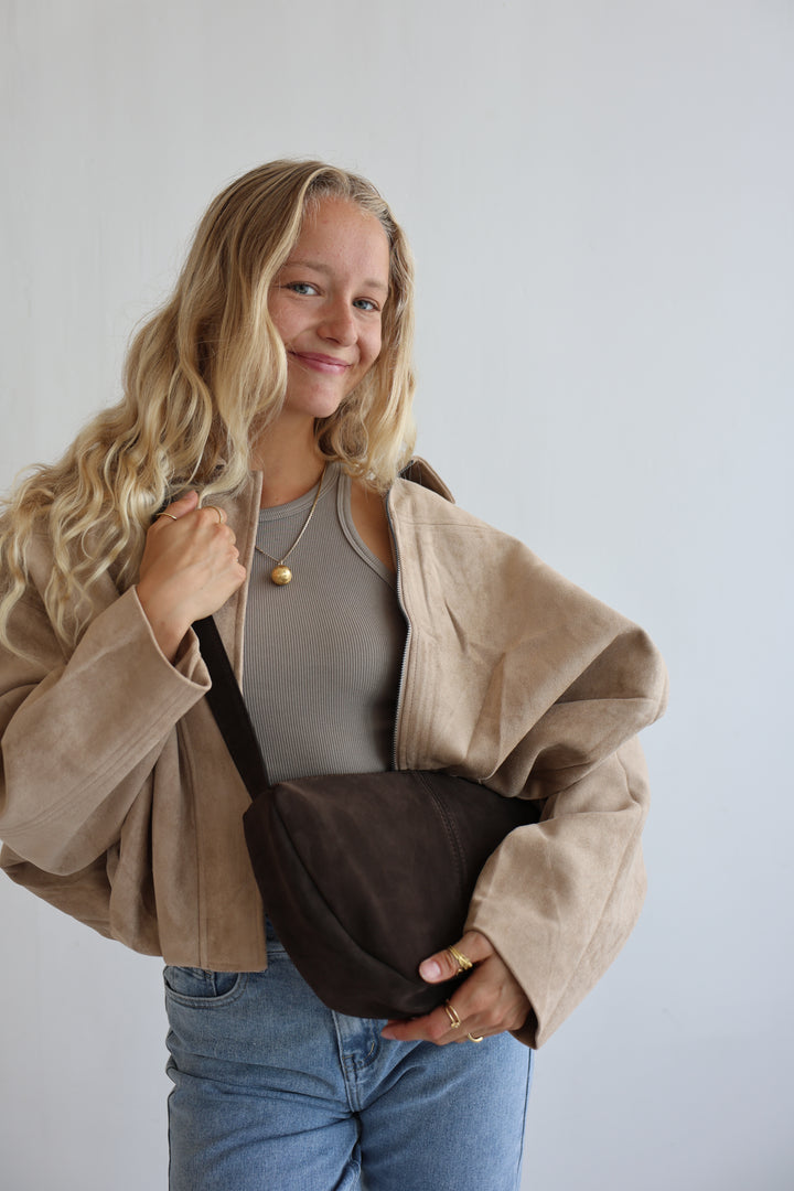 Wildledertasche Maple