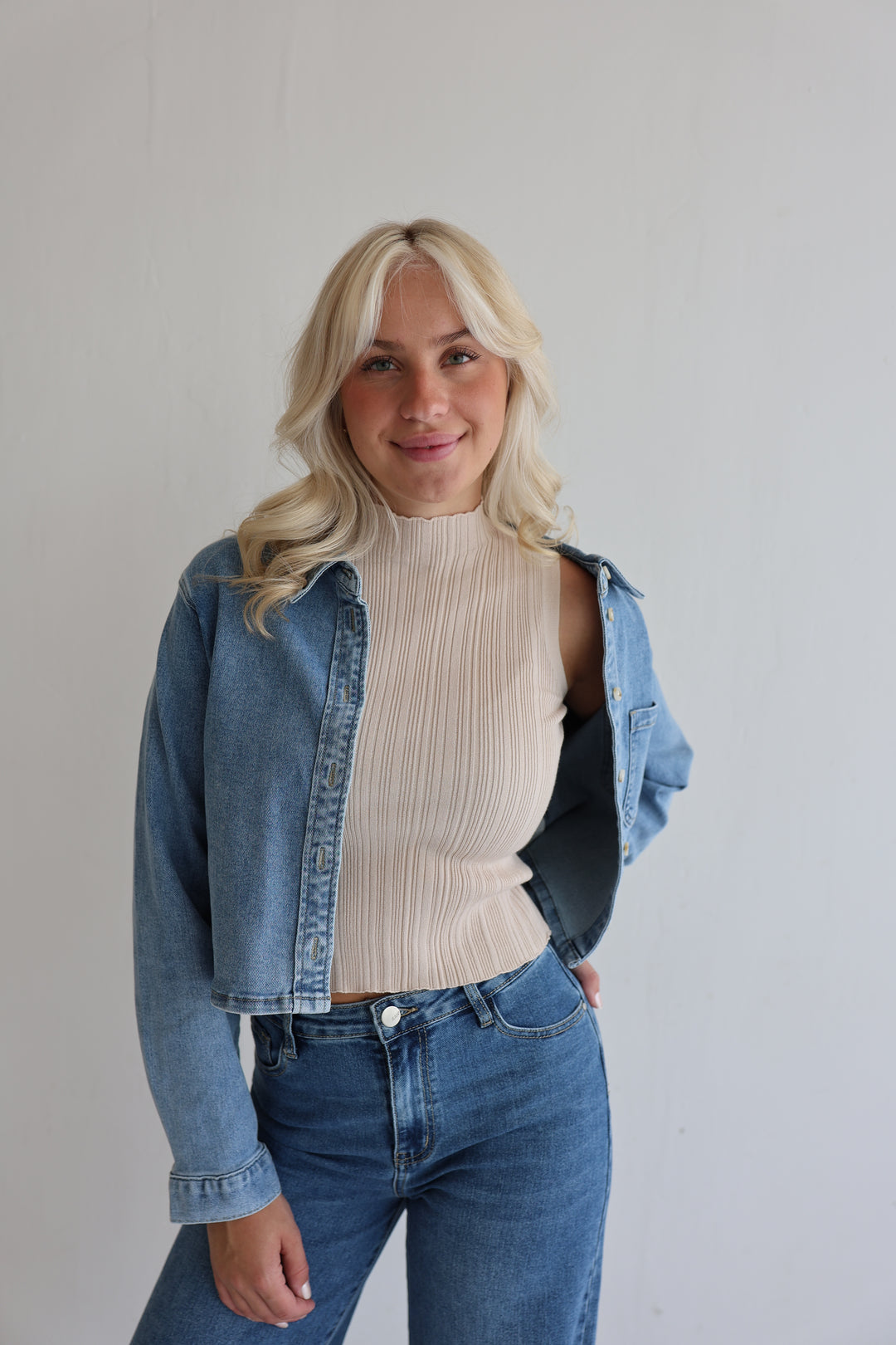 Pullunder mit Struktur Lyana