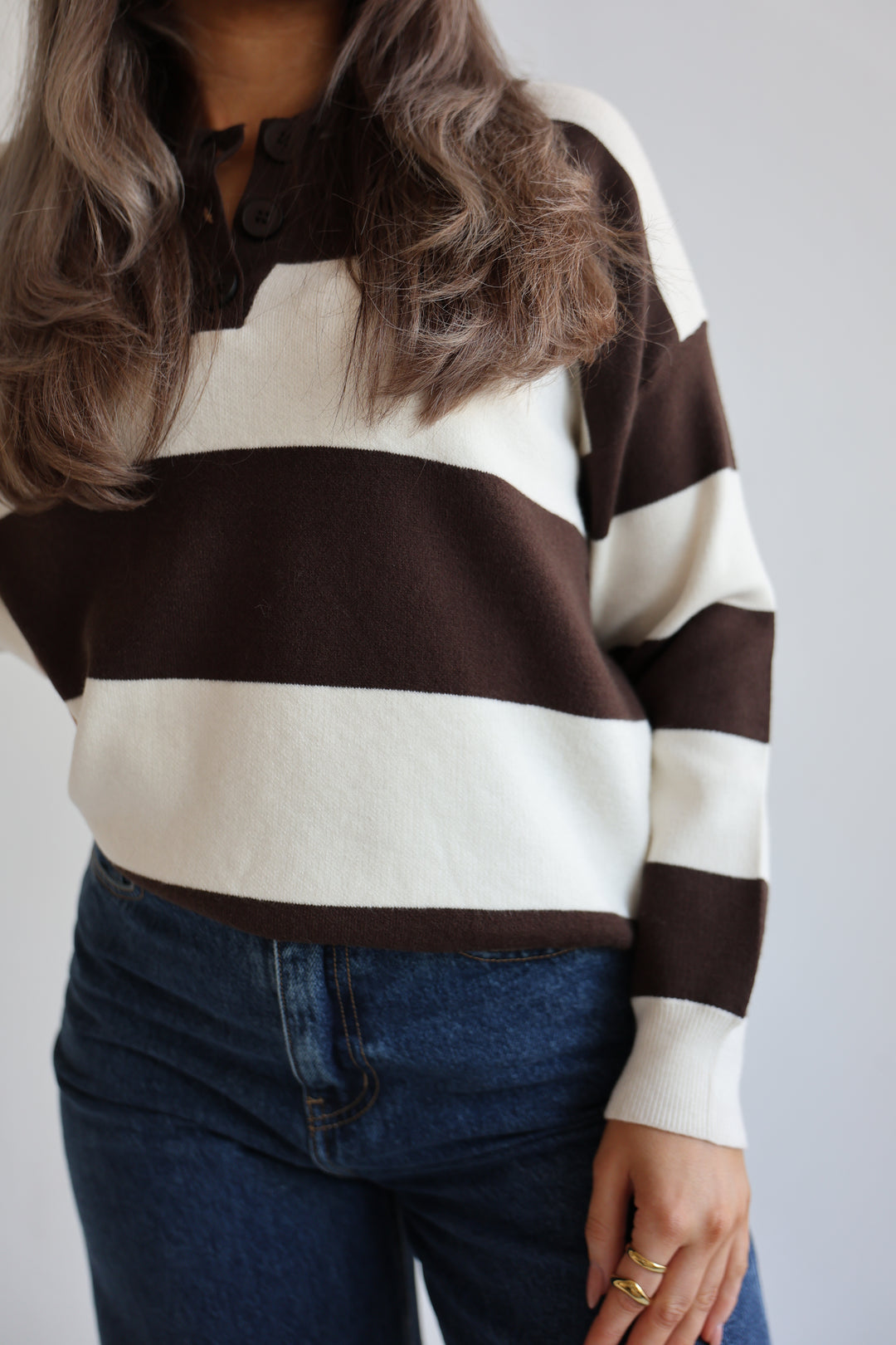 Long Polo Cute Stripes