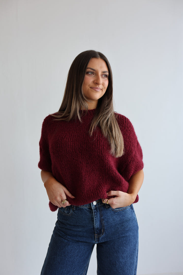 Kurzarm Oversize Pullover Merve