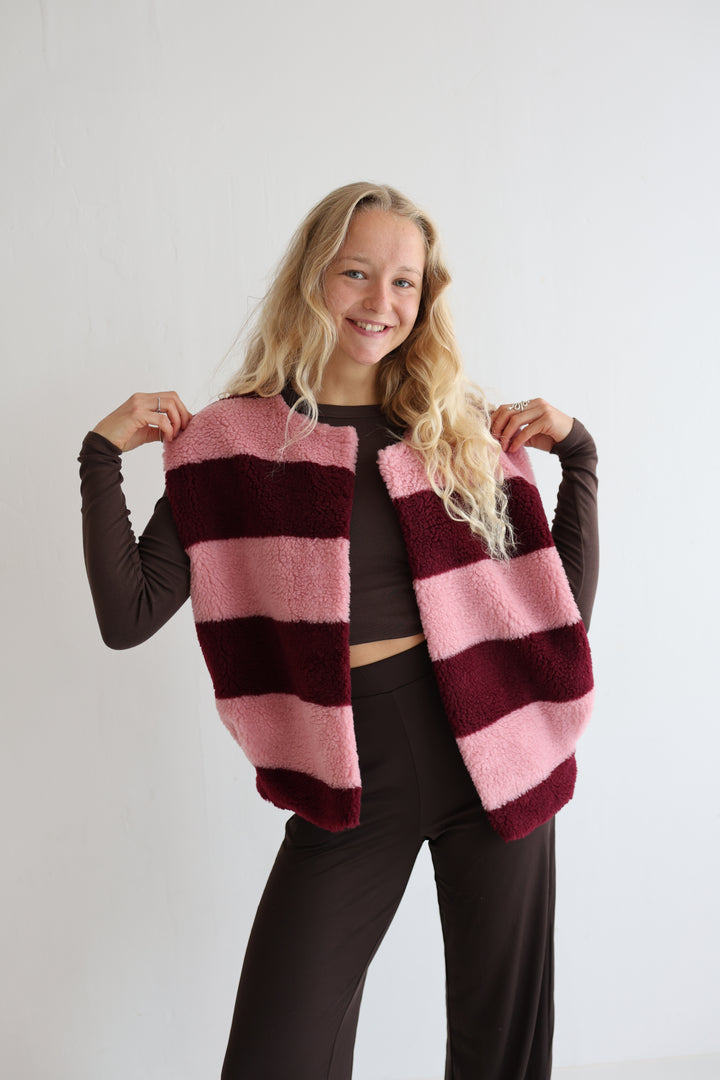 Teddyweste Plush Pattern