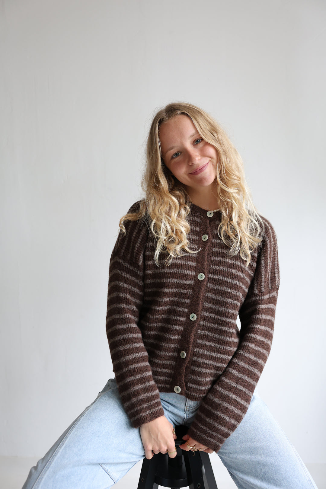 Gestreifter Cardigan Josephine