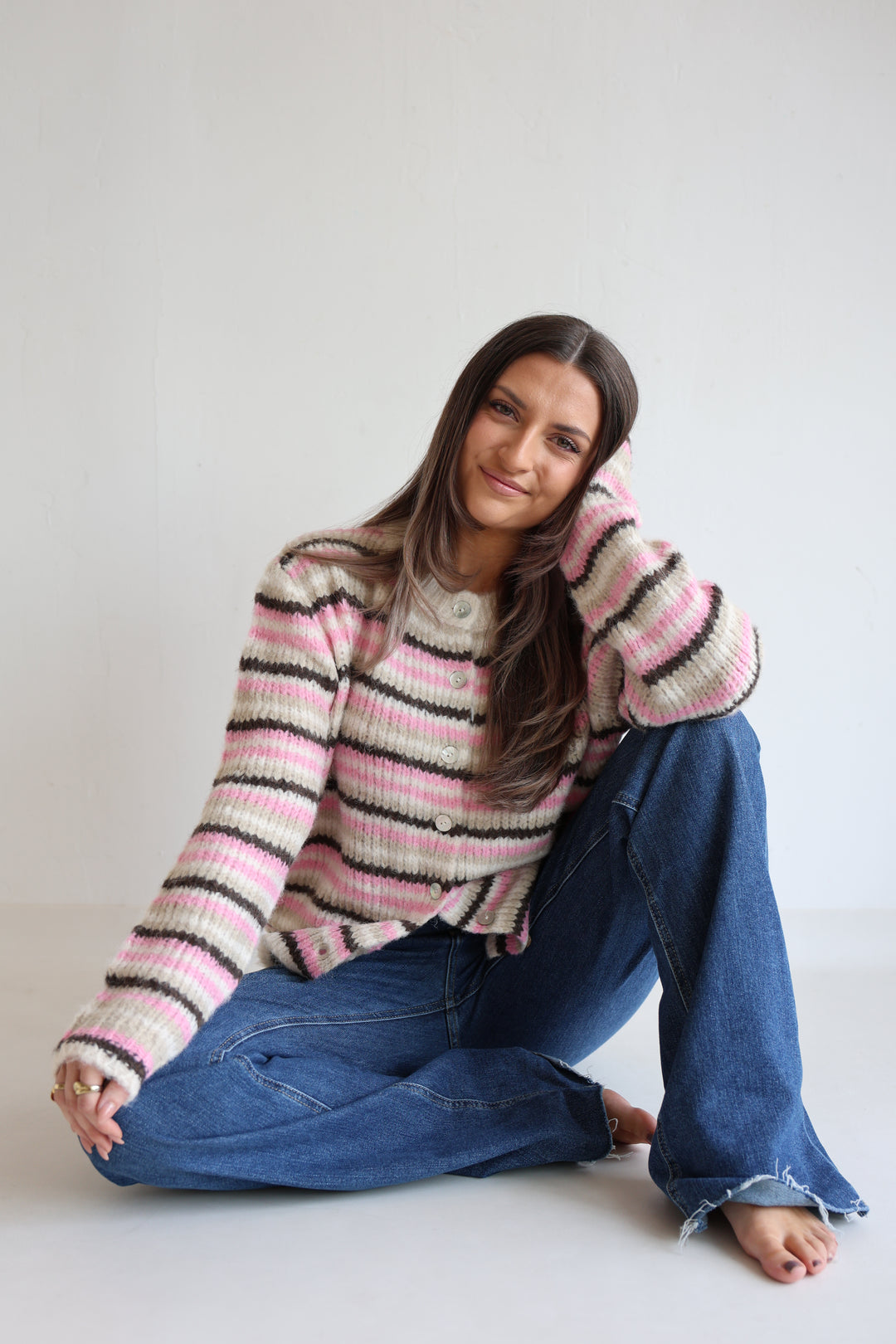 Candy Stripe Cardigan