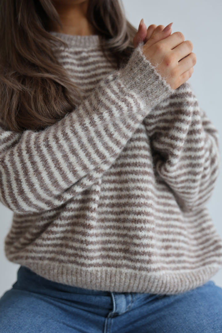 Gestreifter Pullover Moodline Knit