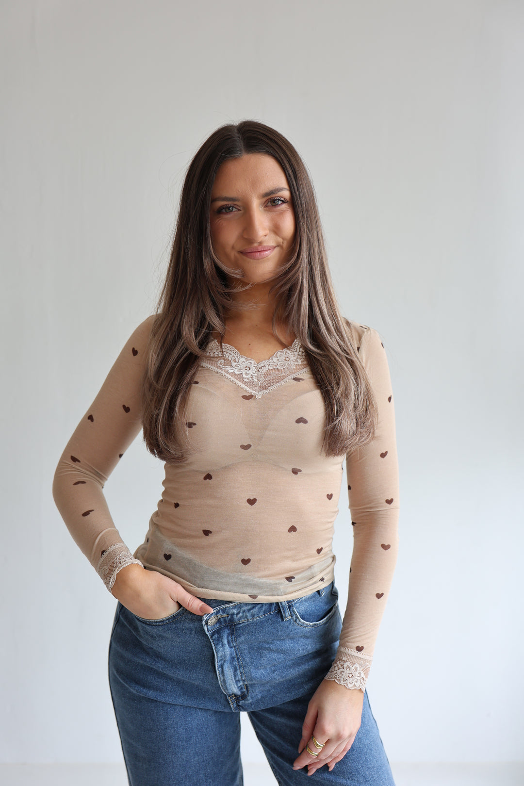 Cashmere Longsleeve Hearts