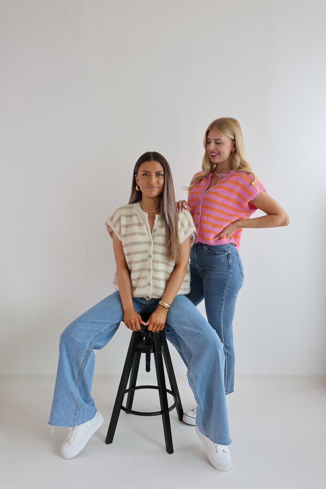 Gestreifte Weste Cosima