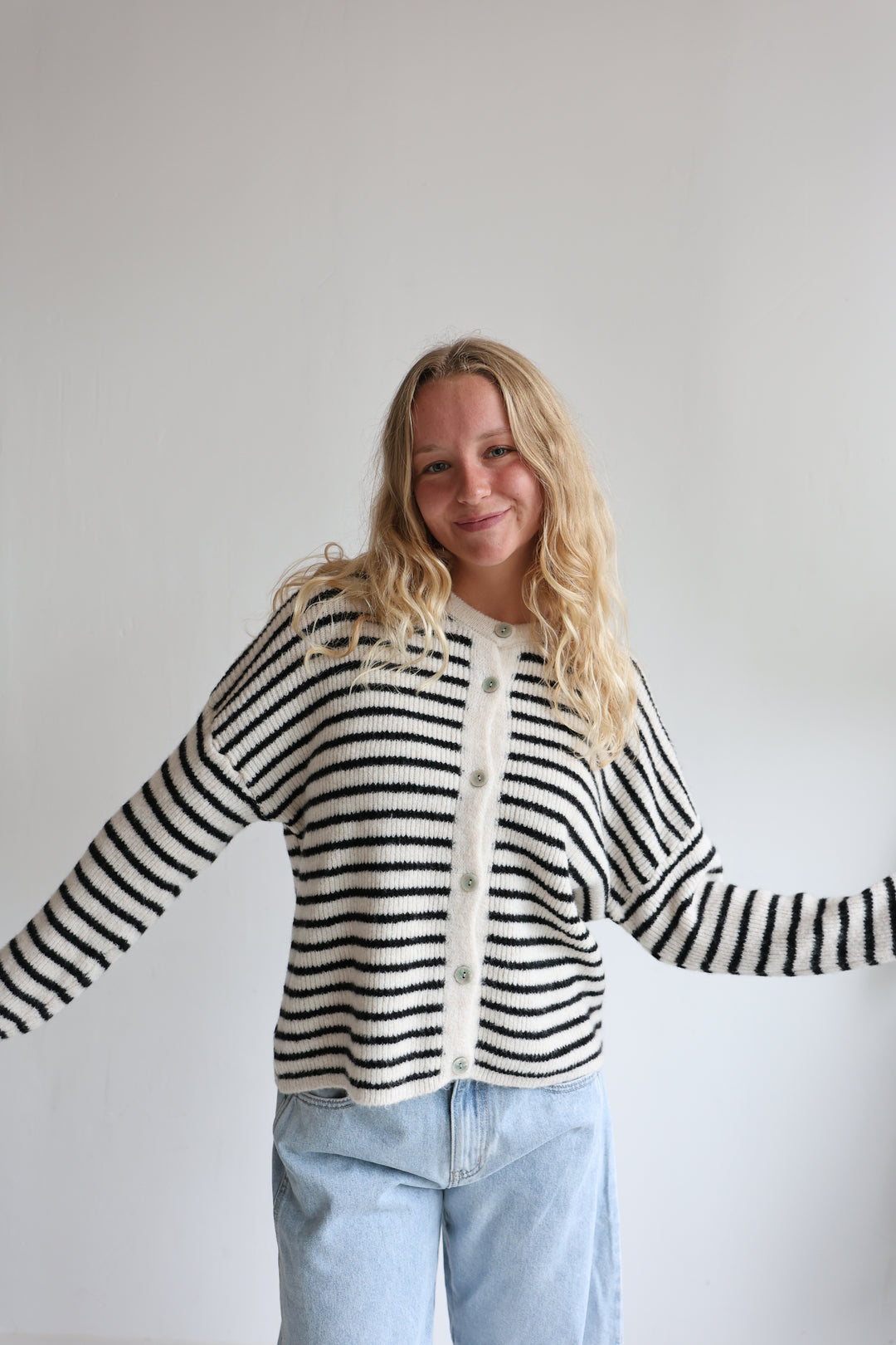 Gestreifter Cardigan Josephine