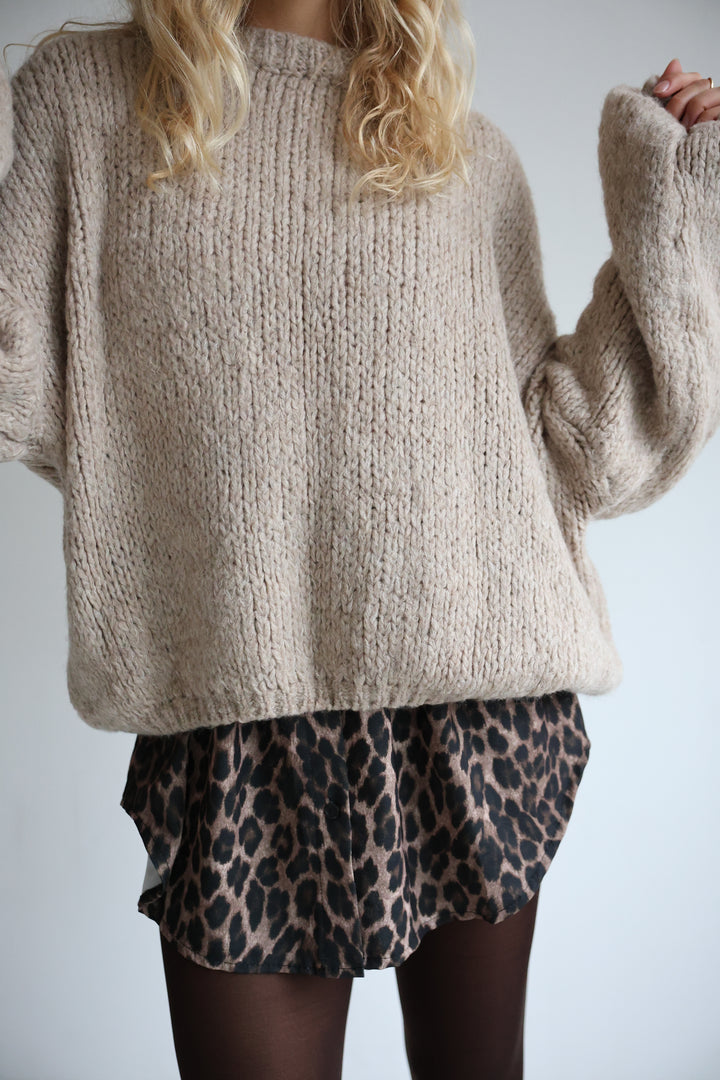 Blusenrock mit Leoprint