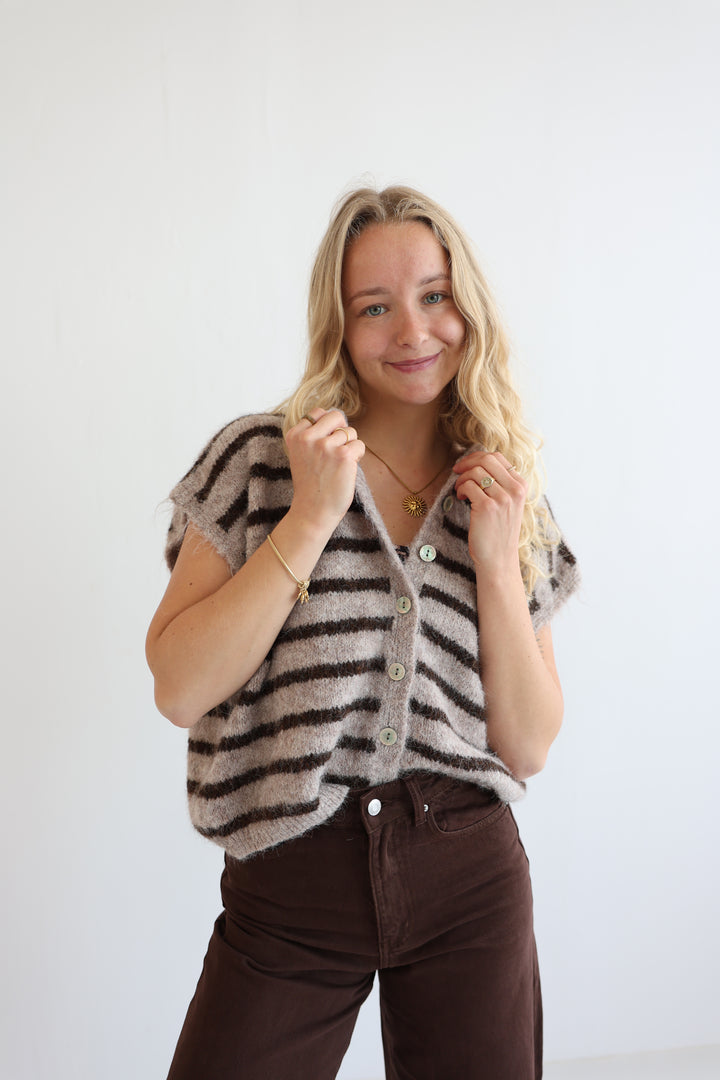 Gestreifte Weste Cosima