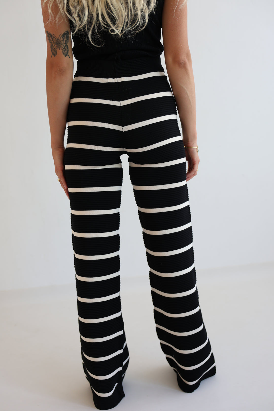 Lange gestreifte Hose Sandy Stripes