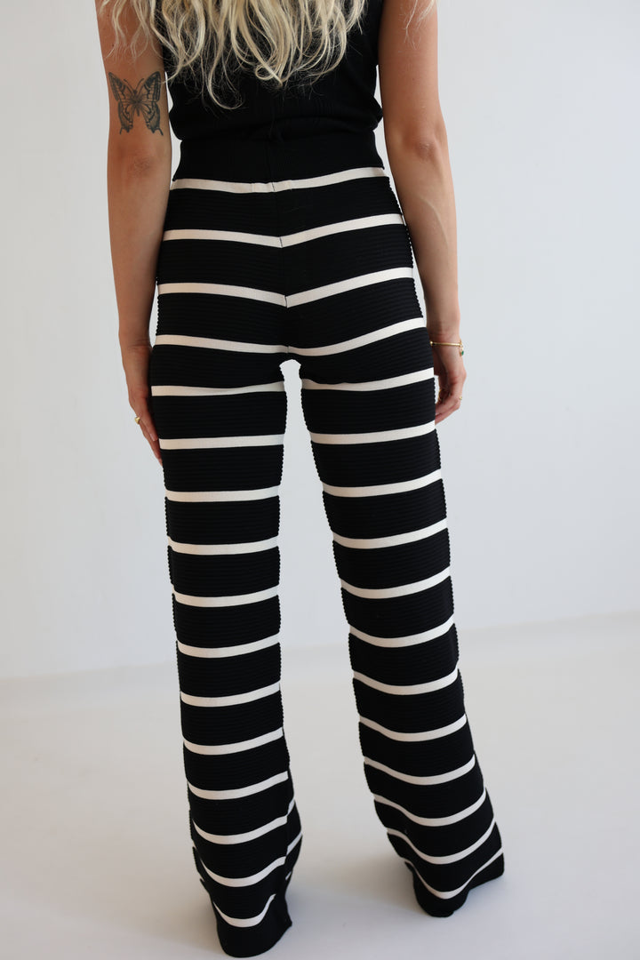 Lange gestreifte Hose Sandy Stripes