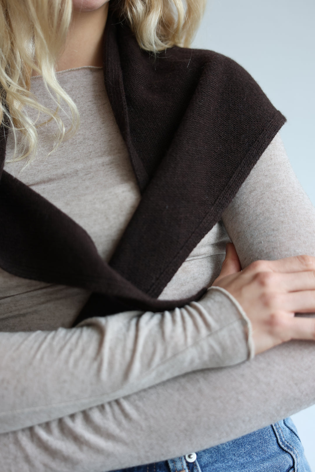 Cashmere Dreiecks-Schal