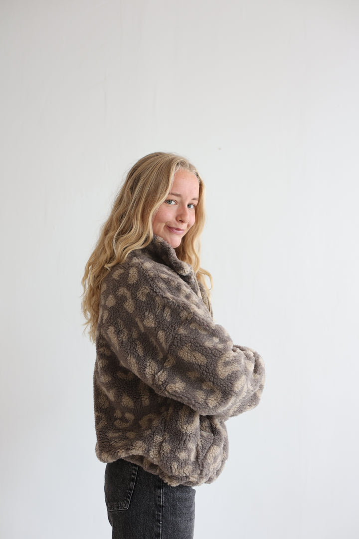 Cozy Leo Fleece Hoodie